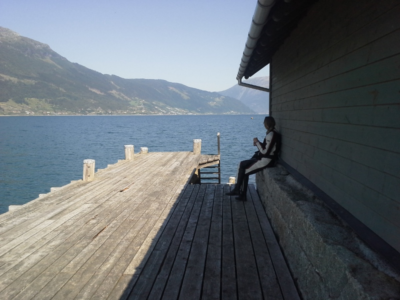 Formiddagsstop ved Sørfjorden